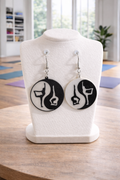 Yin Yang Yoga Earrings – Balance & Movement Collection