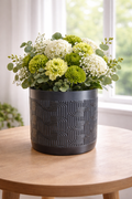 Modern Maze 3D Printed Planter – Textured Statement Pot