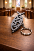 Jesus Fish Keychain – Faith-Inspired Christian Accessory